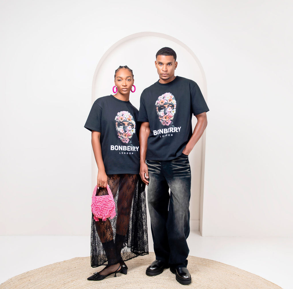 Flower Balaclava T-shirt - men